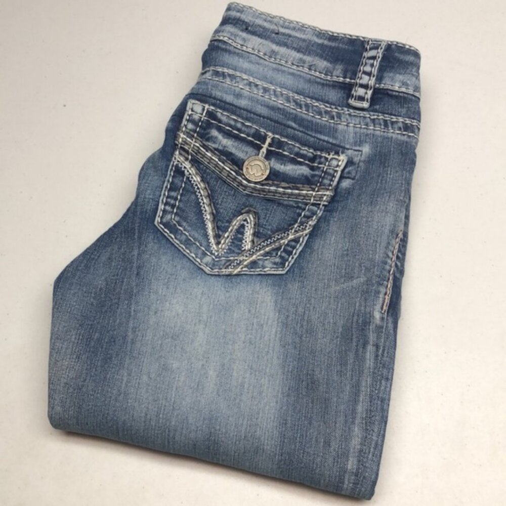 WAREHOUSE MID-RISE SKINNY JEANS 2/26x30 ⭐️
